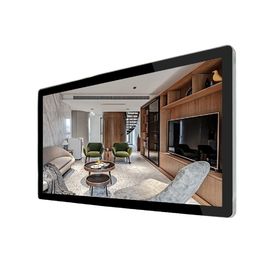 De muur zet 43 Duimlcd TFT Adverterende Speler van de Touch screen de Interactieve Kiosk HD LCD voor Wandelgalerij op