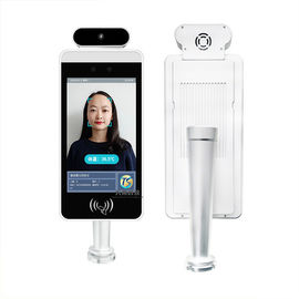 8“ niet - de Erkennings Infrarode Thermometer van het Touch screengezicht met 200W-Pixelcamera