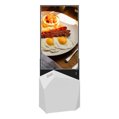 55 Duimlcd Tweezijdig de Kiosk Digitaal Signage van de Reclamevertoning Touch screen