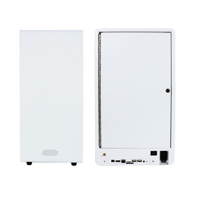 Het Touche screen Transparante LCD van de 15,6 Duim Slimme Showcase Kabinetsdoos voor Reclame