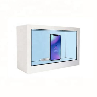 De transparante Slimme Showcase LCD toont Kabinetsdoos voor Product Reclame