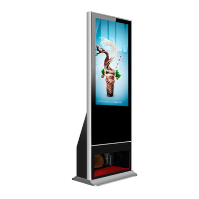 Automatisch Schoenpoetsmiddel 40 Duim Digitale Signage van de Reclamevertoning Kiosk