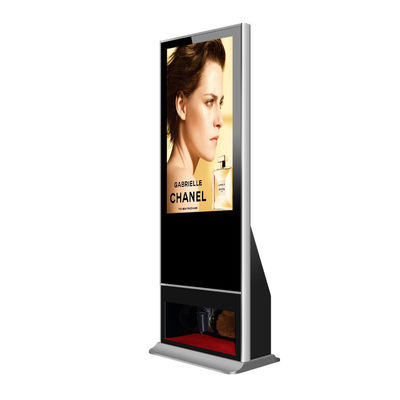 Automatisch Schoenpoetsmiddel 40 Duim Digitale Signage van de Reclamevertoning Kiosk
