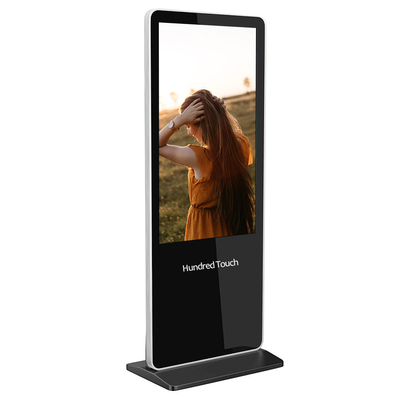 Freestanding 32 Duim Android die Digitale Affiches met de Infrarode Plug en Play van Aanrakingsusb adverteren