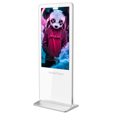 Freestanding 32 Duim Android die Digitale Affiches met de Infrarode Plug en Play van Aanrakingsusb adverteren